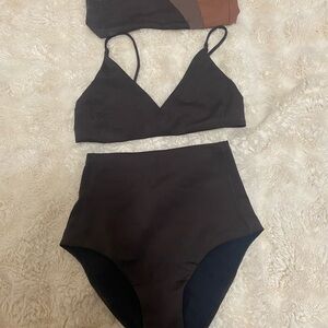 Left on Friday set size M colour cold brew (brown)